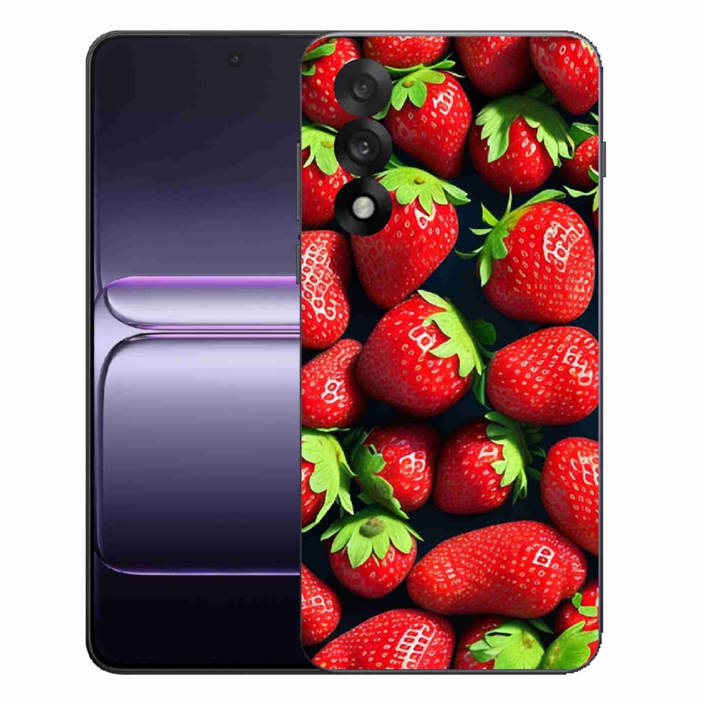 Gelový kryt mmCase na One Plus Nord 5 - jahody