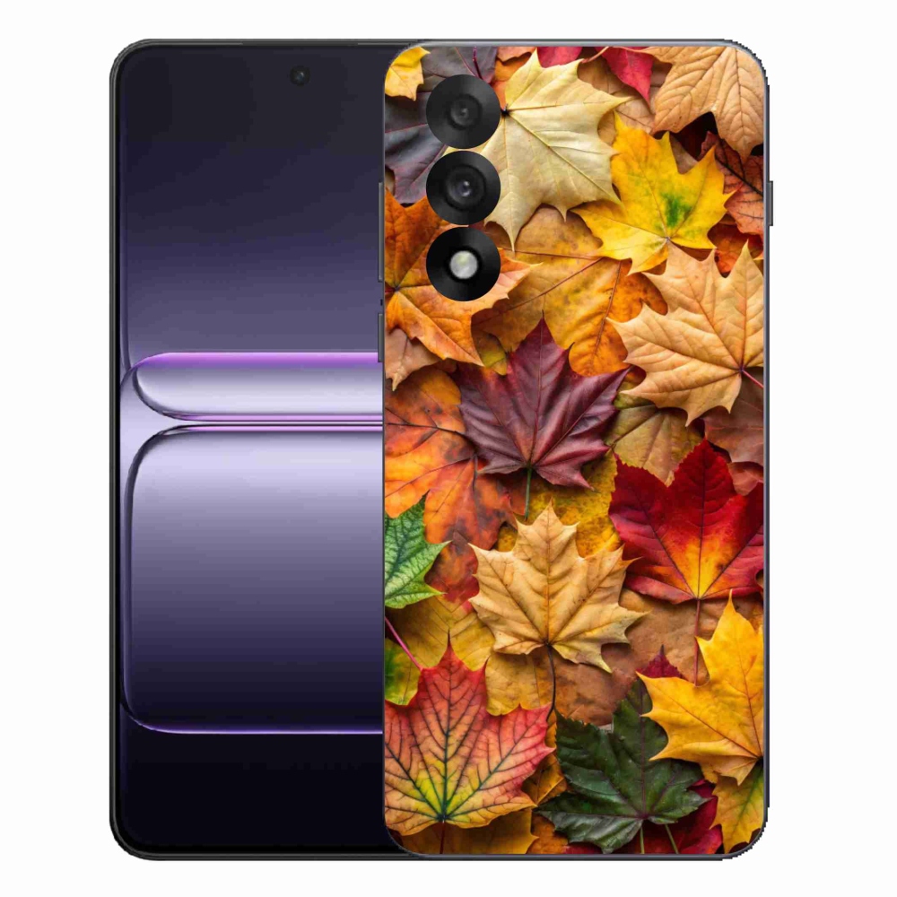 Gelový kryt mmCase na One Plus Nord 5 - javorové listy 2