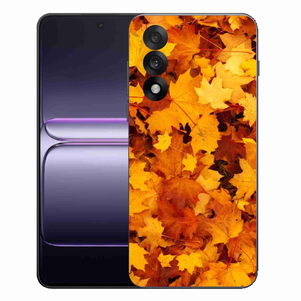 Gelový kryt mmCase na One Plus Nord 5 - javorové listy