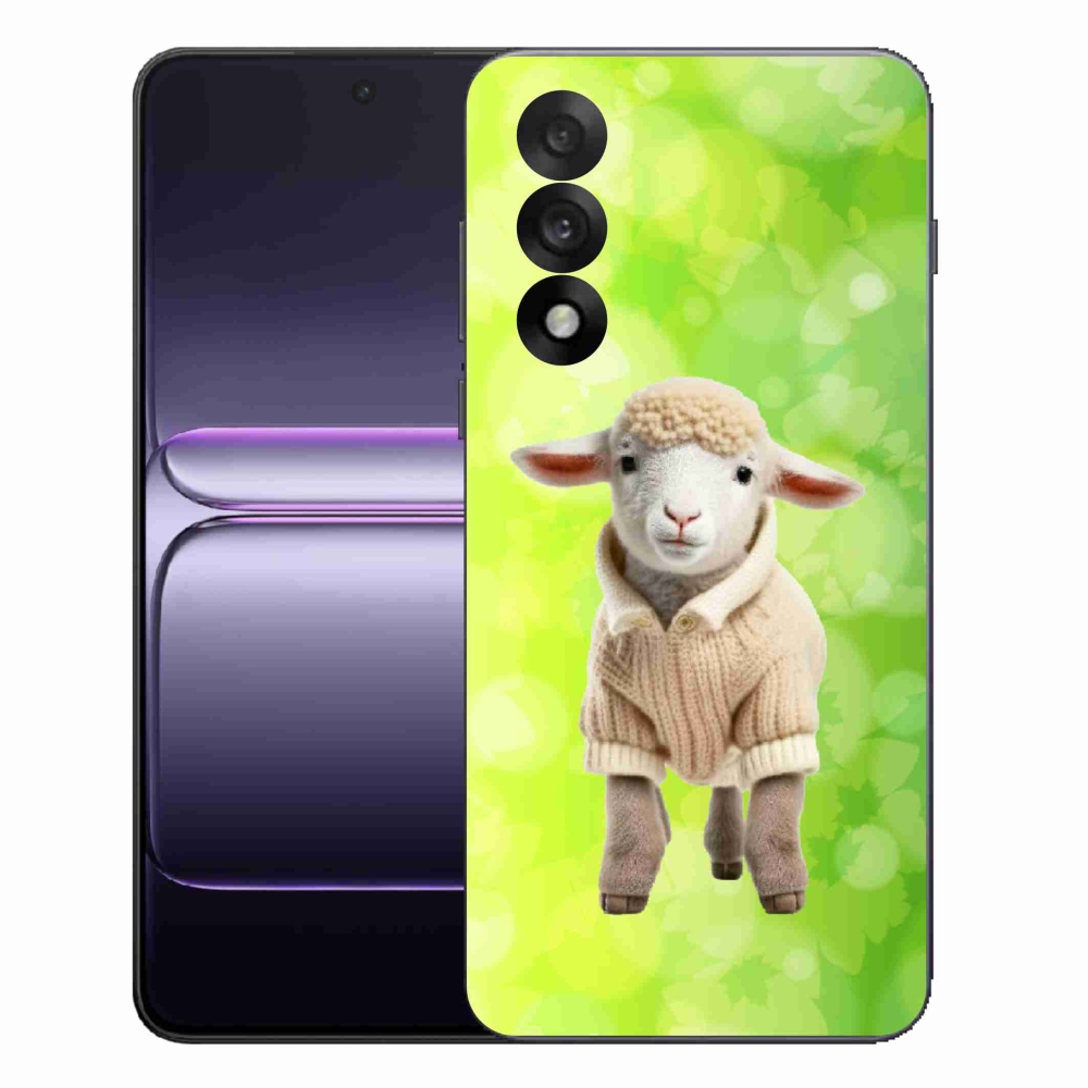 Gelový kryt mmCase na One Plus Nord 5 - jehně ve svetru