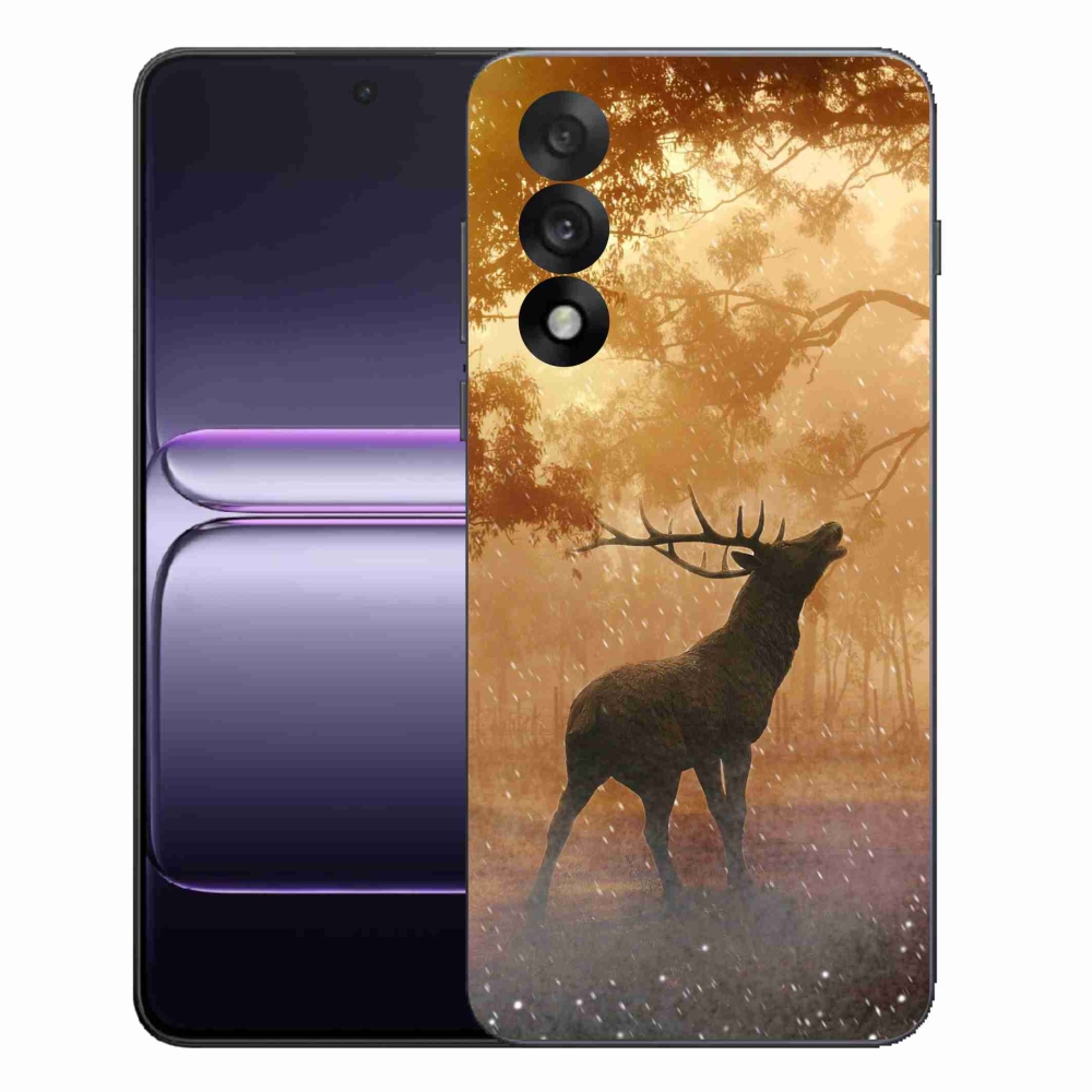 Gelový kryt mmCase na One Plus Nord 5 - jelen v říji