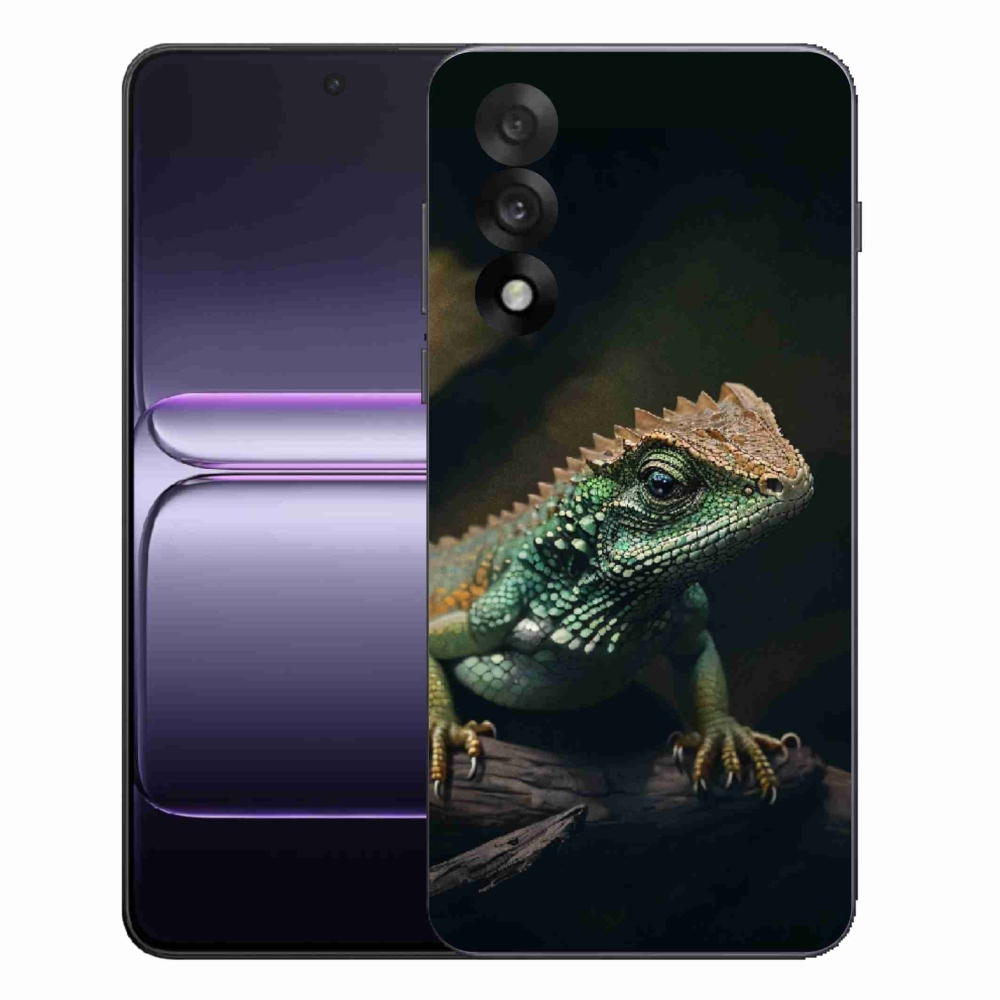 Gelový kryt mmCase na One Plus Nord 5 - ještěr