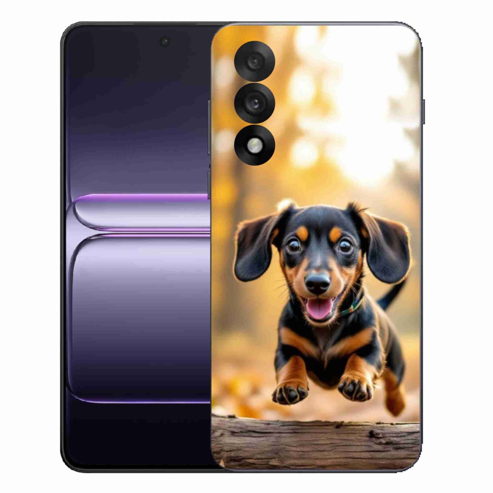 Gelový kryt mmCase na One Plus Nord 5 - jezevčík 2