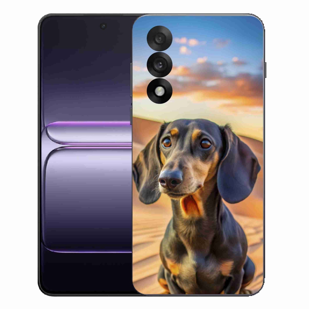 Gelový kryt mmCase na One Plus Nord 5 - jezevčík 3 
