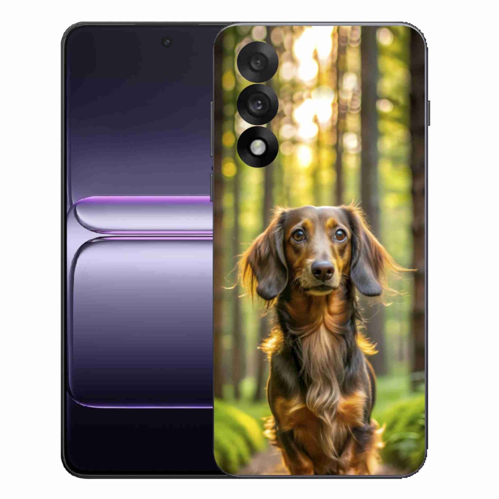 Gelový kryt mmCase na One Plus Nord 5 - jezevčík 4
