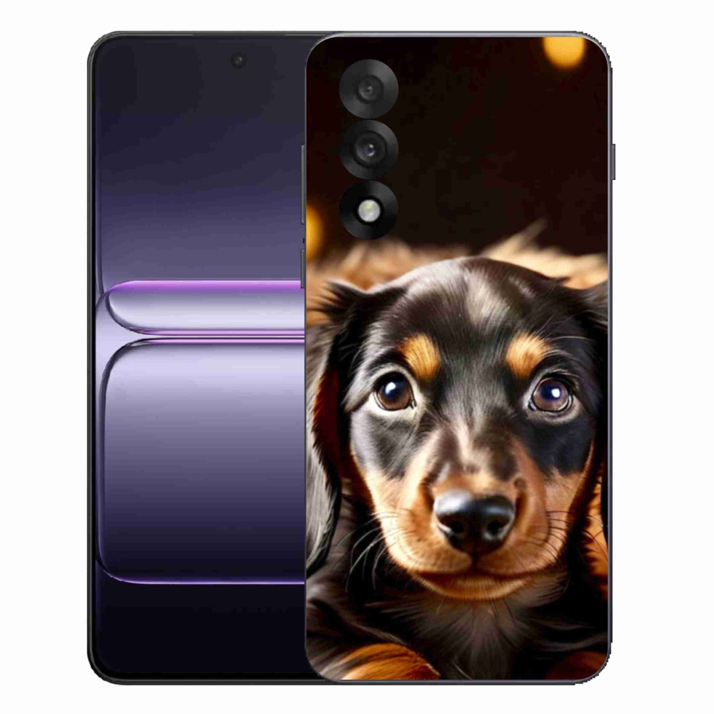 Gelový kryt mmCase na One Plus Nord 5 - jezevčík