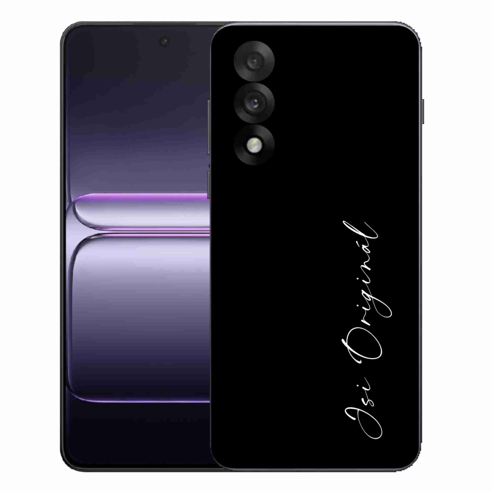 Gelový kryt mmCase na One Plus Nord 5 - jsi originál černé pozadí