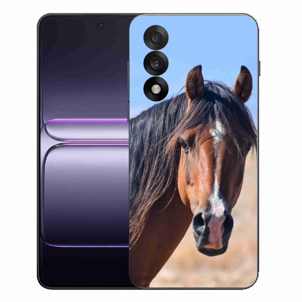Gelový kryt mmCase na One Plus Nord 5 - klidný kůň