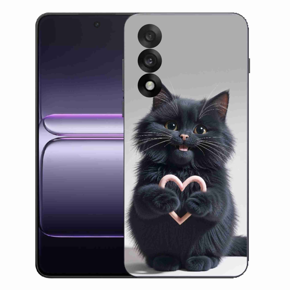 Gelový kryt mmCase na One Plus Nord 5 - kočičí láska 3
