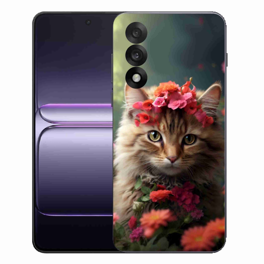 Gelový kryt mmCase na One Plus Nord 5 - kočíčí princezna