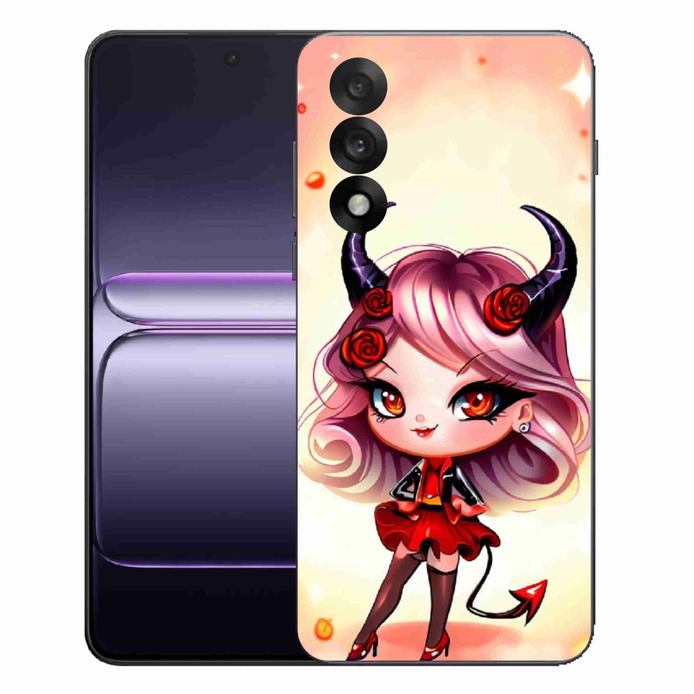 Gelový kryt mmCase na One Plus Nord 5 - kreslená čertice