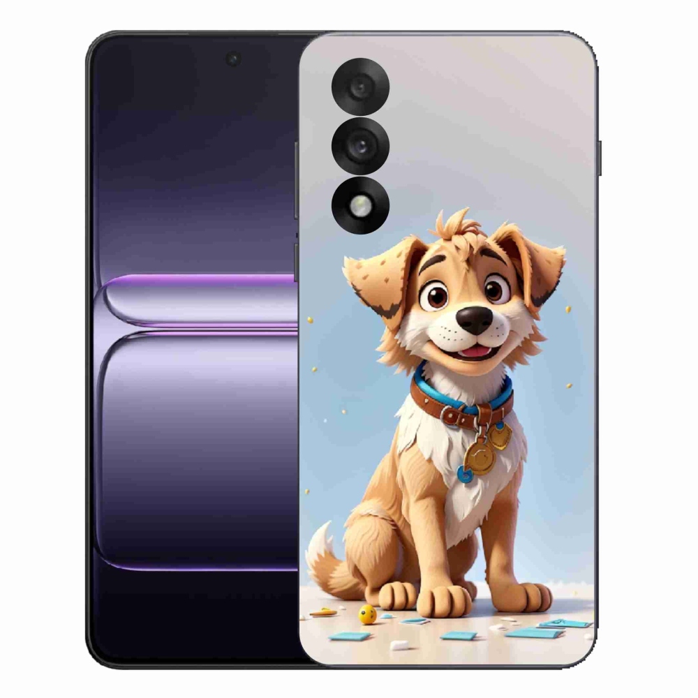 Gelový kryt mmCase na One Plus Nord 5 - kreslené štěně