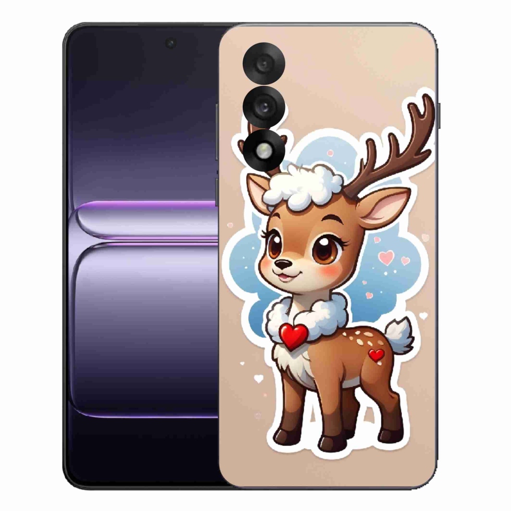 Gelový kryt mmCase na One Plus Nord 5 - kreslený sob