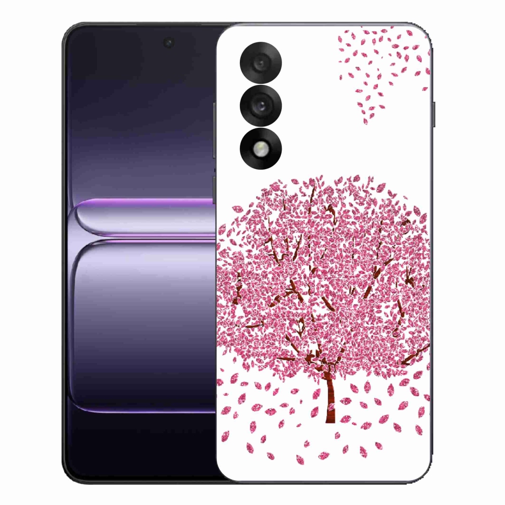 Gelový kryt mmCase na One Plus Nord 5 - kreslený strom s listy