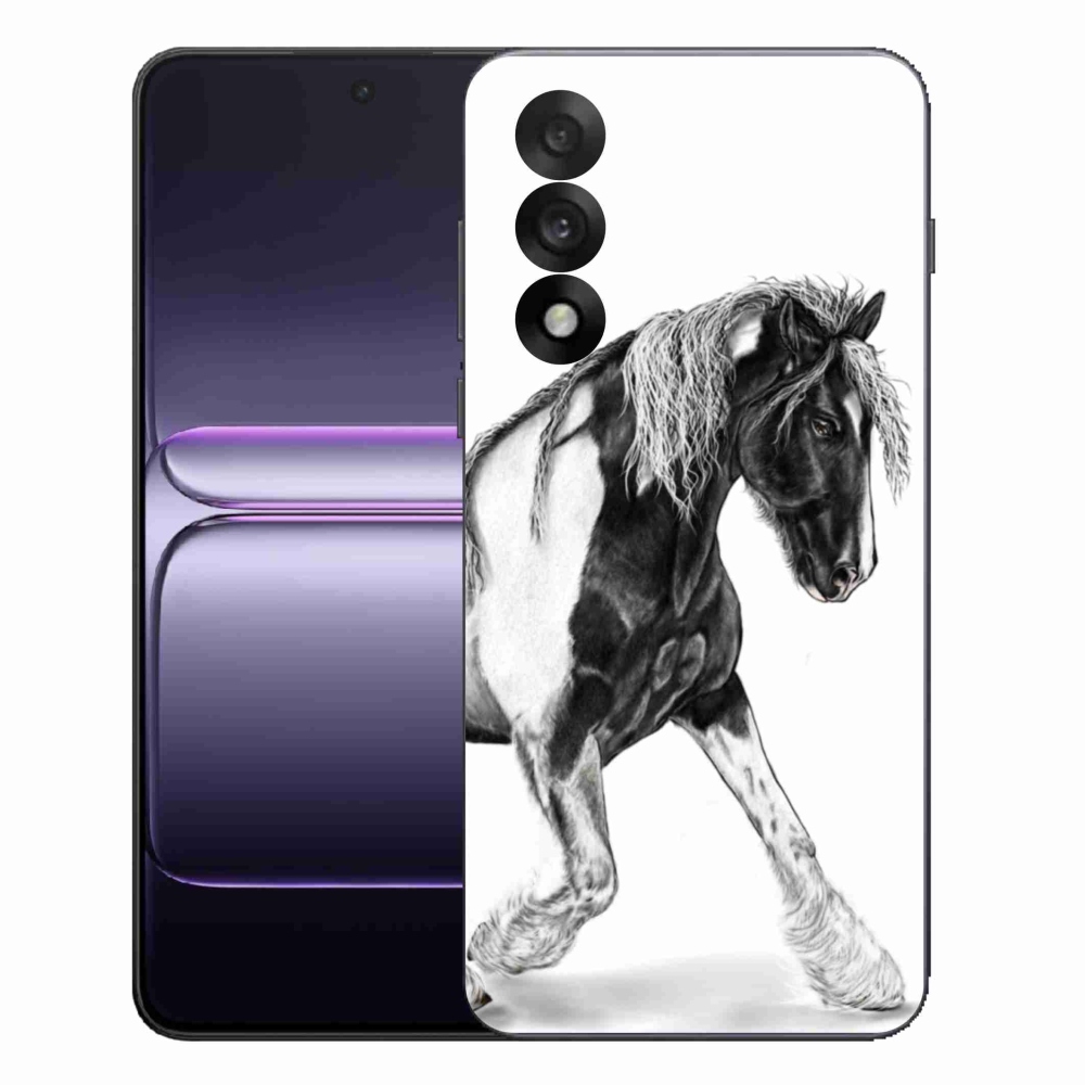 Gelový kryt mmCase na One Plus Nord 5 - kůň