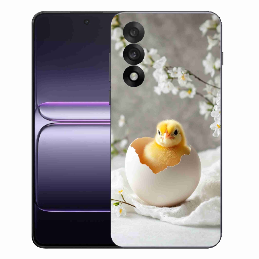 Gelový kryt mmCase na One Plus Nord 5 - kuřátko