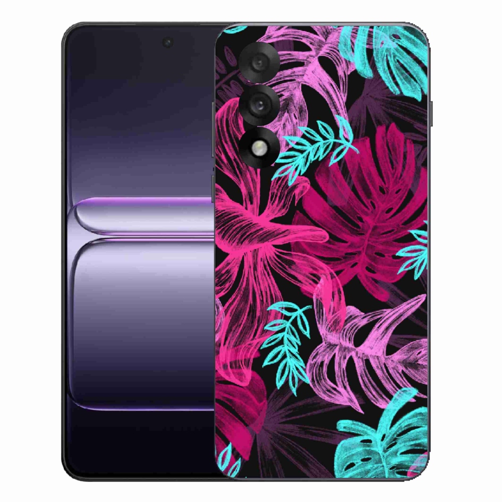 Gelový kryt mmCase na One Plus Nord 5 - květiny 1