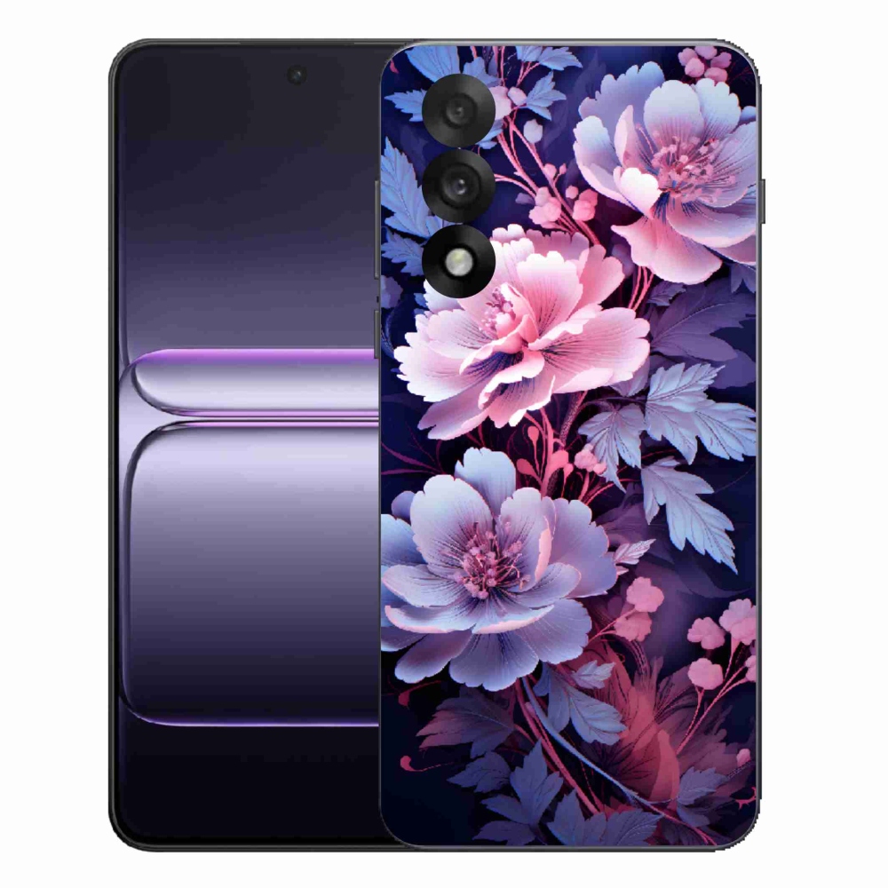 Gelový kryt mmCase na One Plus Nord 5 - květiny 11
