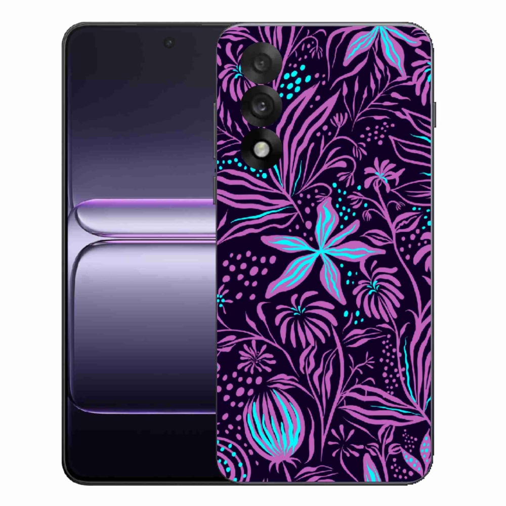 Gelový kryt mmCase na One Plus Nord 5 - květiny 2