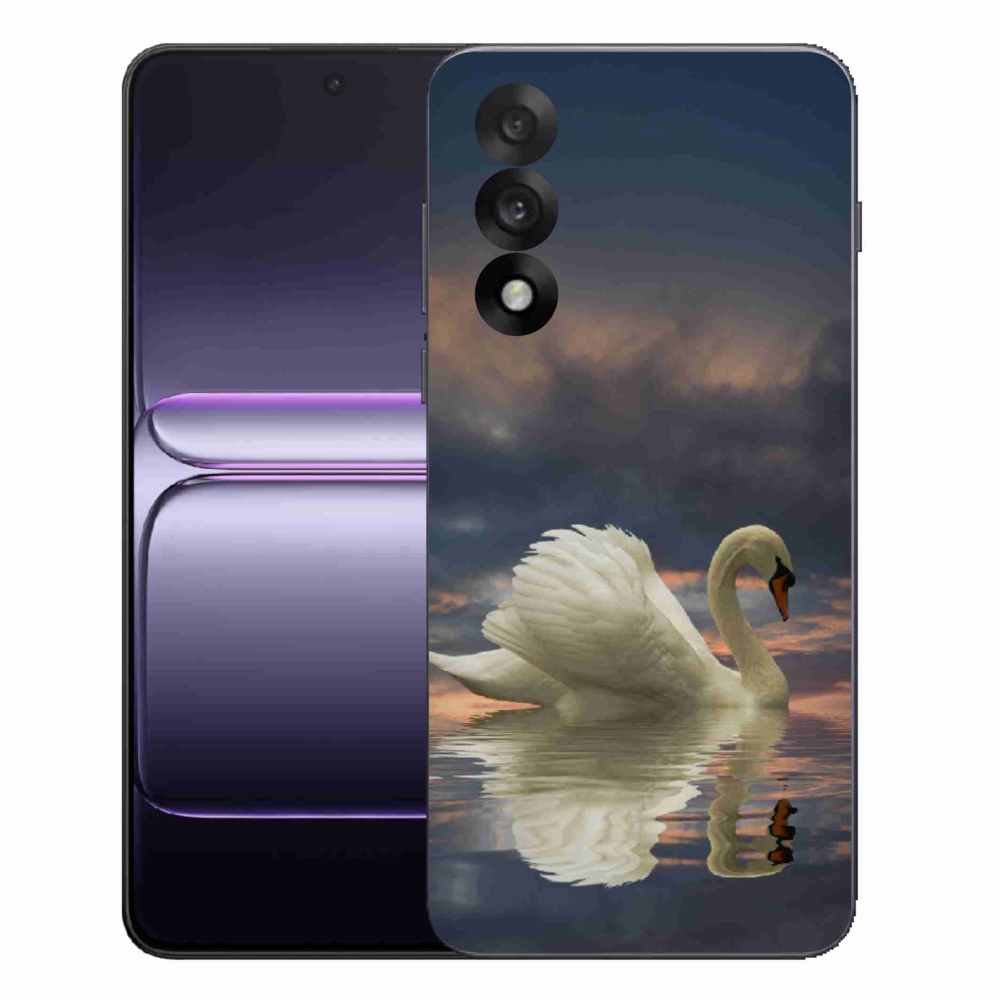 Gelový kryt mmCase na One Plus Nord 5 - labuť
