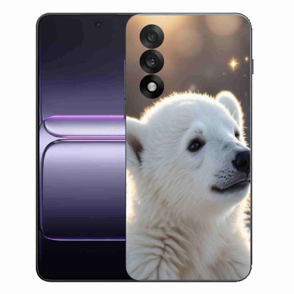 Gelový kryt mmCase na One Plus Nord 5 - lední medvěd