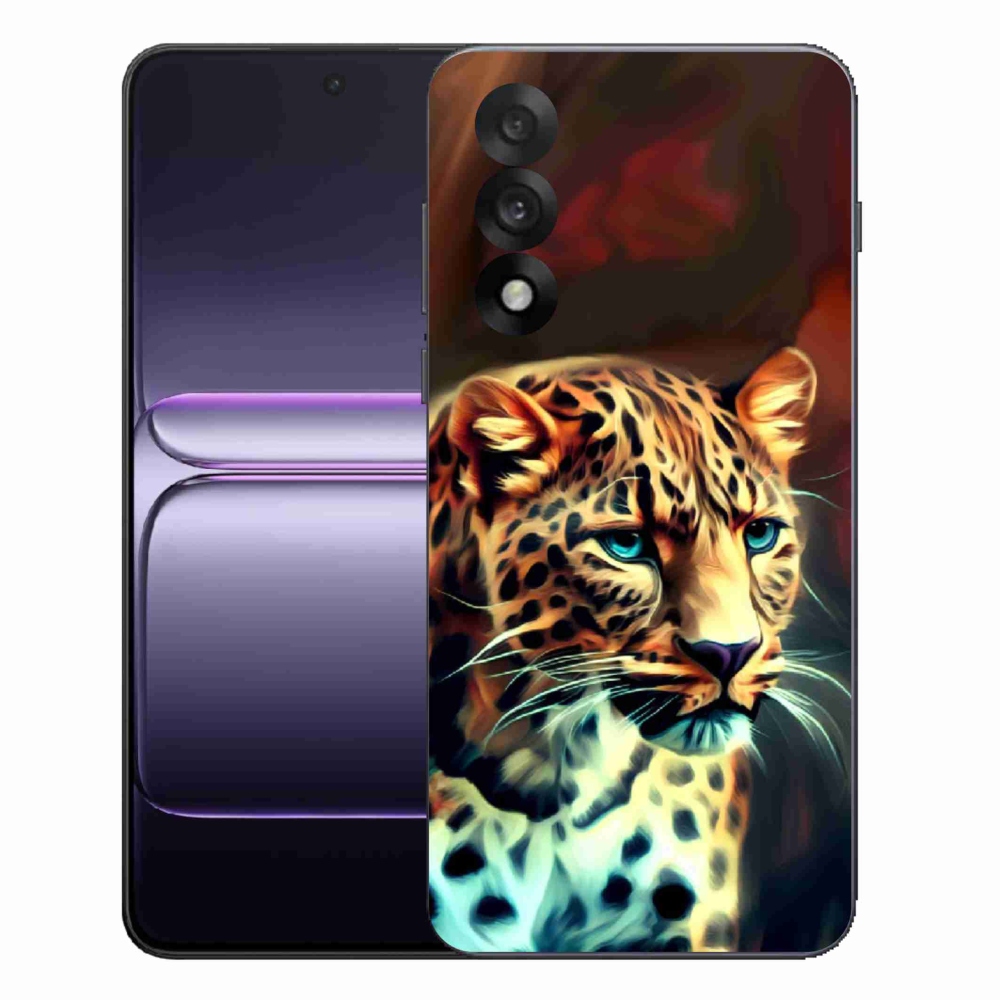 Gelový kryt mmCase na One Plus Nord 5 - leopard