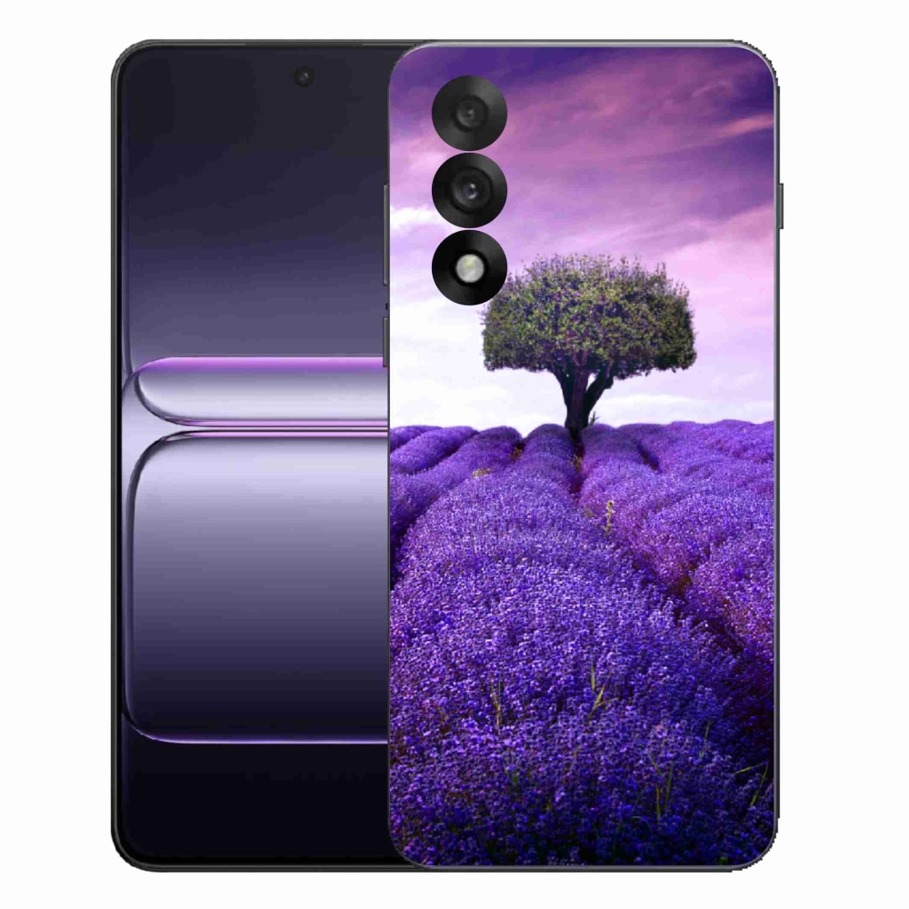 Gelový kryt mmCase na One Plus Nord 5 - levandulová louka