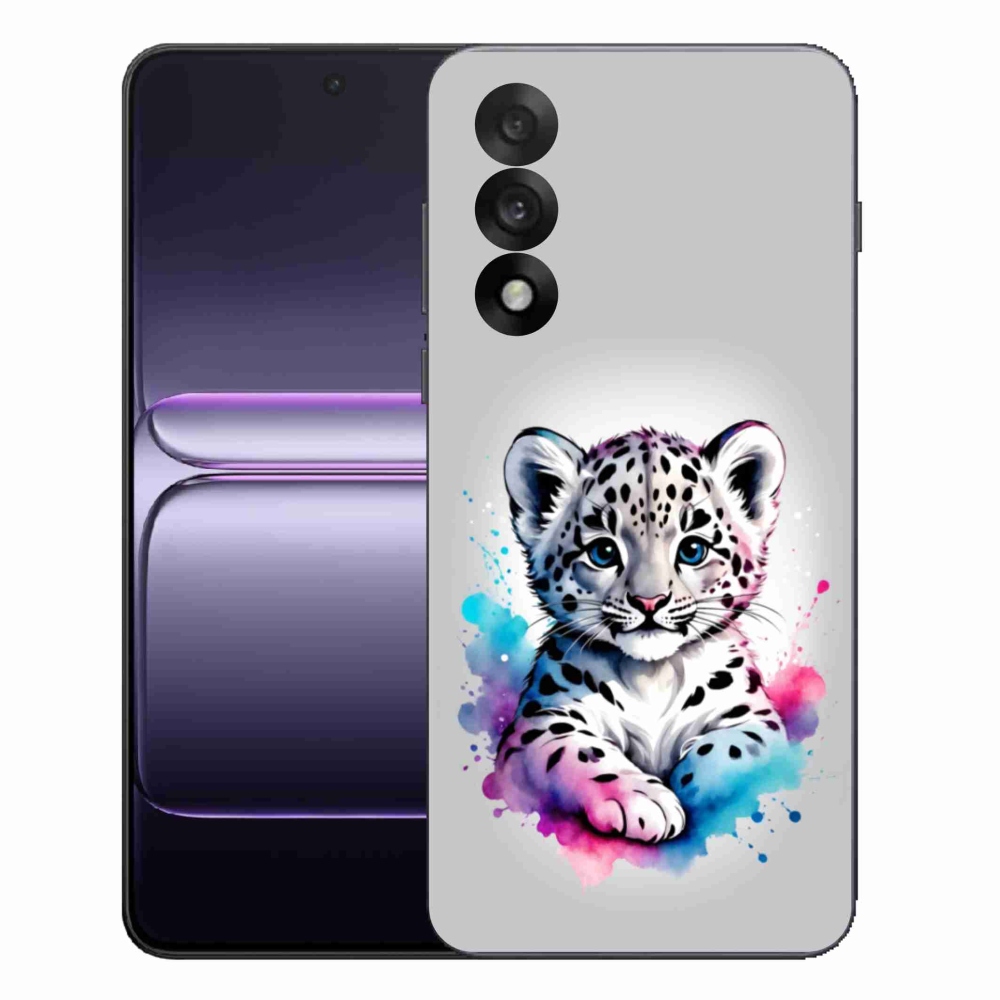 Gelový kryt mmCase na One Plus Nord 5 - levhartí mládě