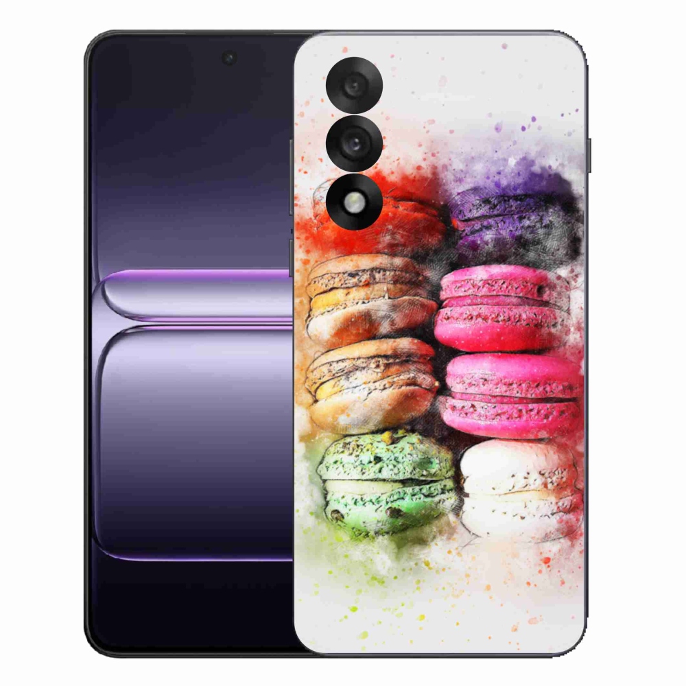 Gelový kryt mmCase na One Plus Nord 5 - makrónky