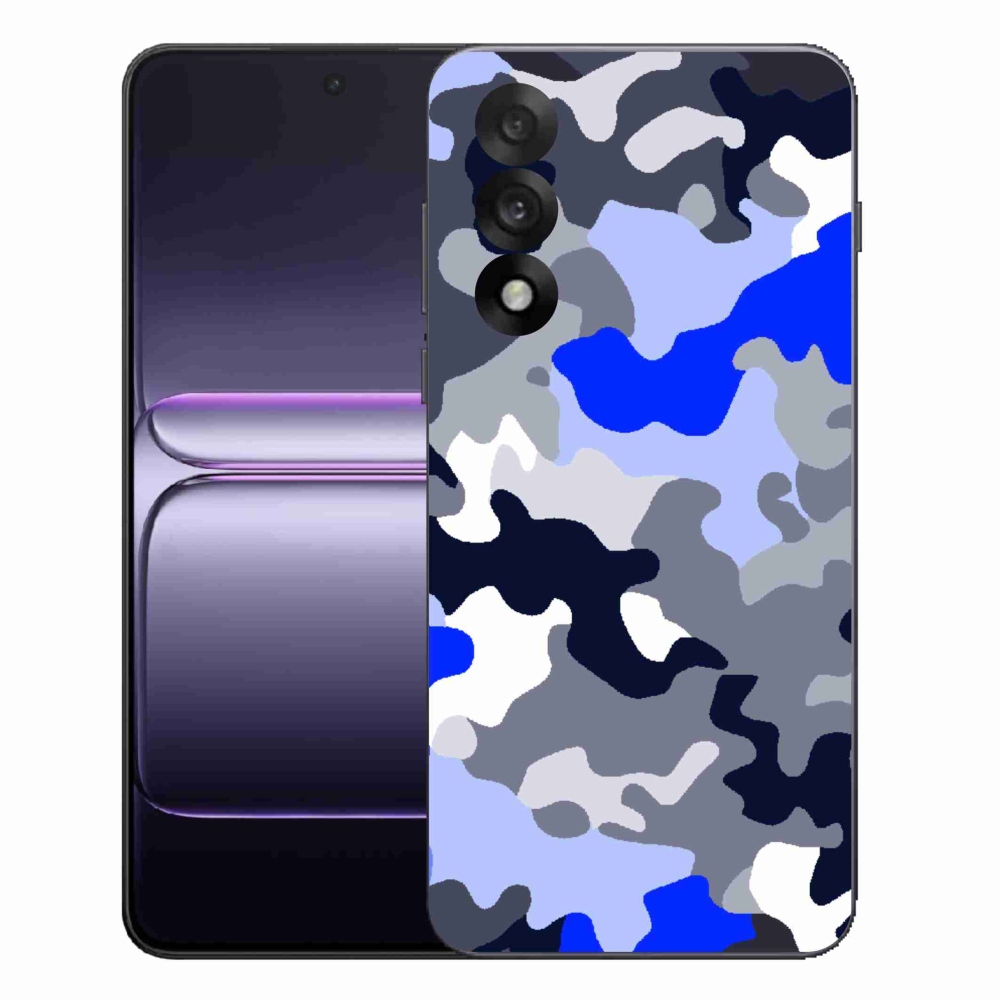 Gelový kryt mmCase na One Plus Nord 5 - maskáčový vzor 8