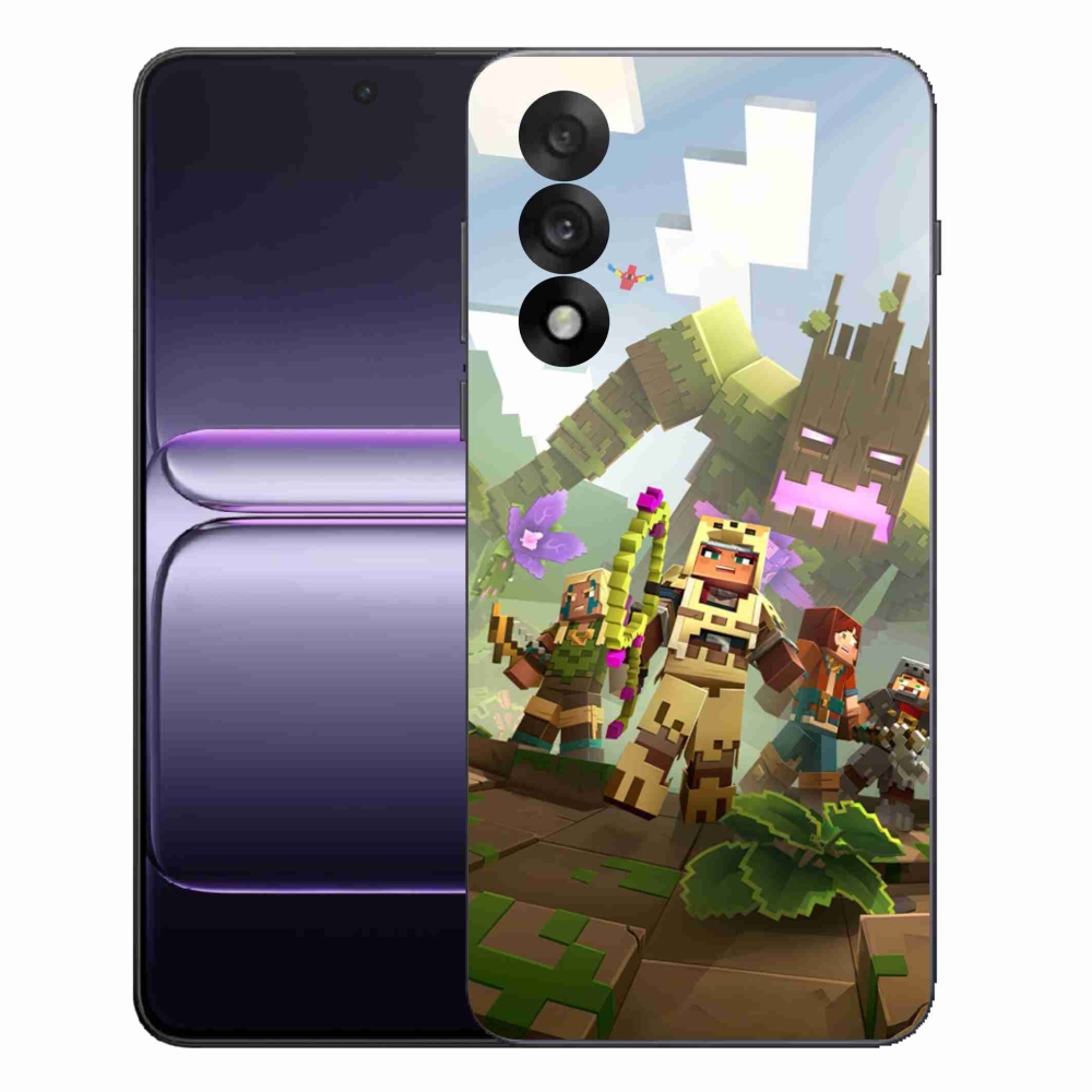 Gelový kryt mmCase na One Plus Nord 5 - minecraft 1