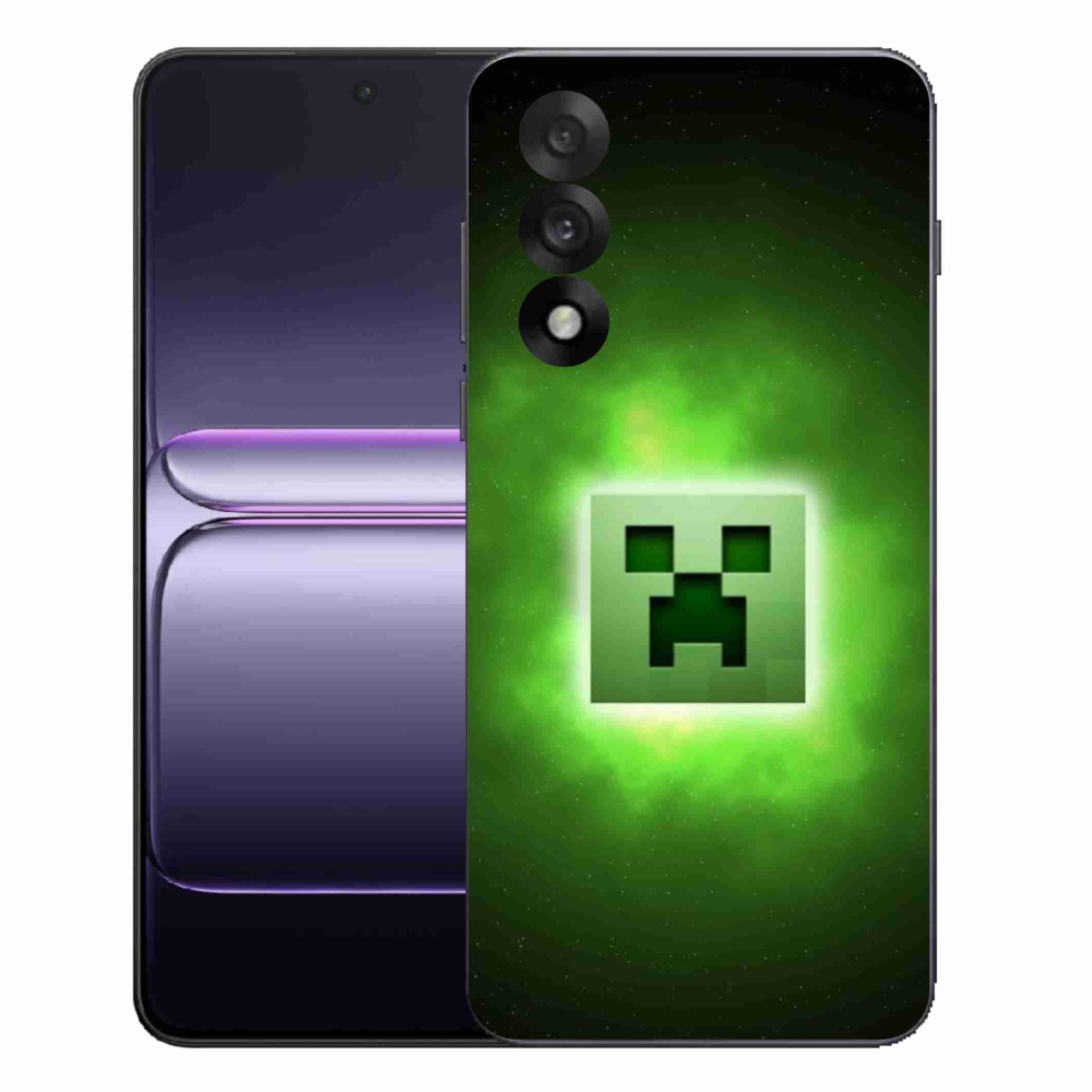 Gelový kryt mmCase na One Plus Nord 5 - minecraft