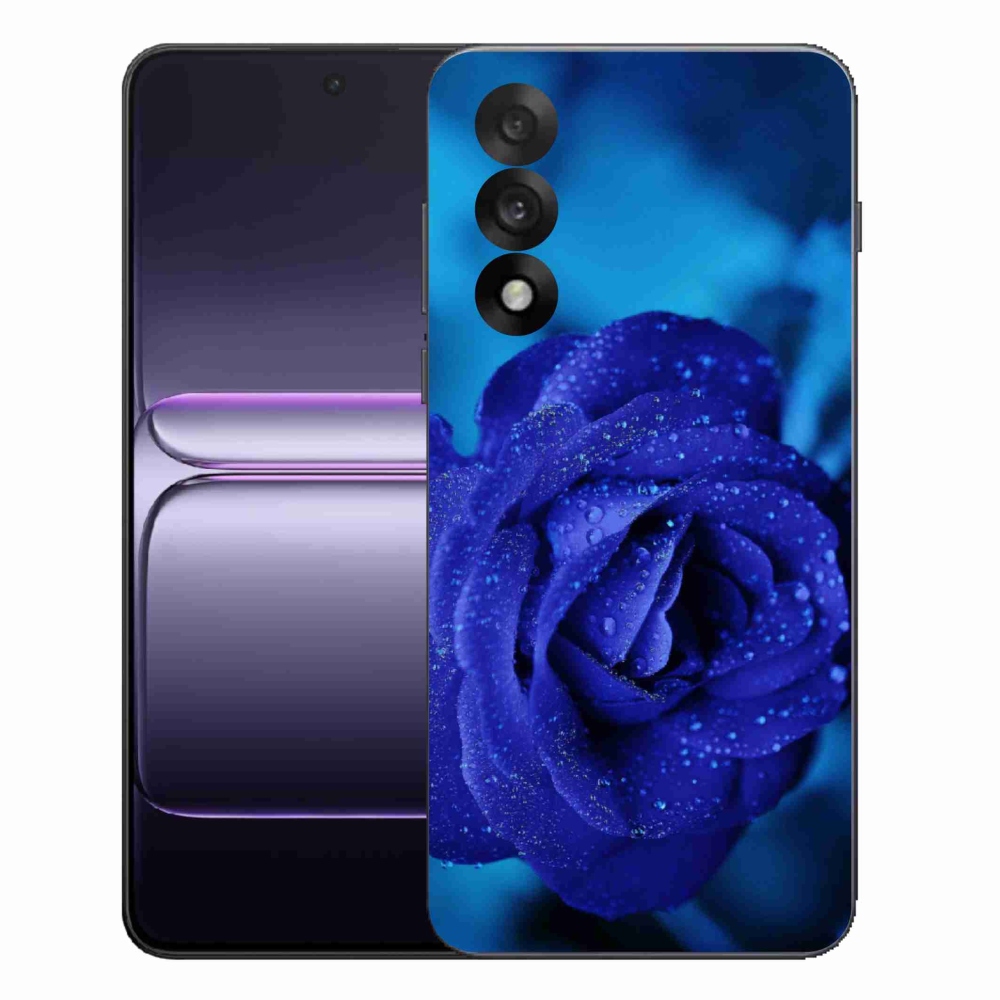 Gelový kryt mmCase na One Plus Nord 5 - modrá růže