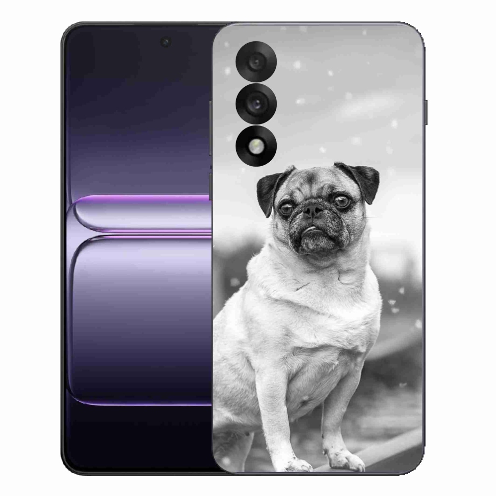 Gelový kryt mmCase na One Plus Nord 5 - mops