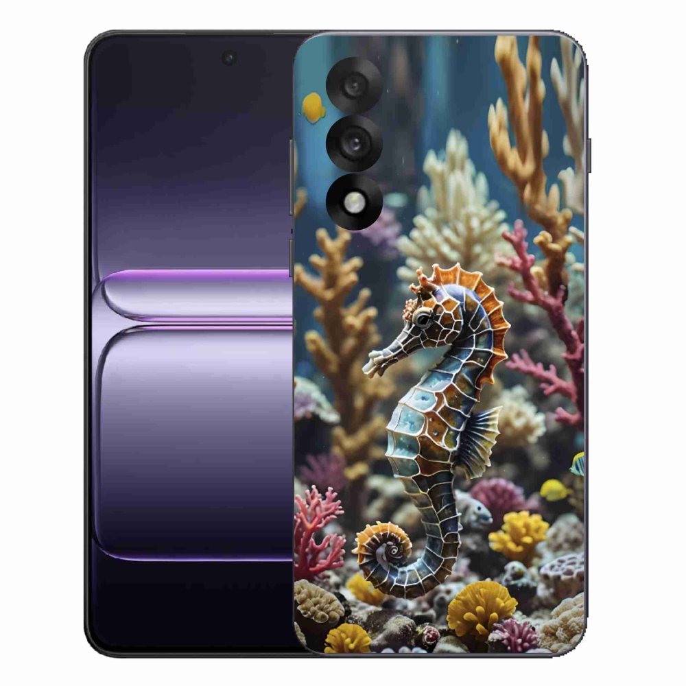 Gelový kryt mmCase na One Plus Nord 5 - mořský koník 2