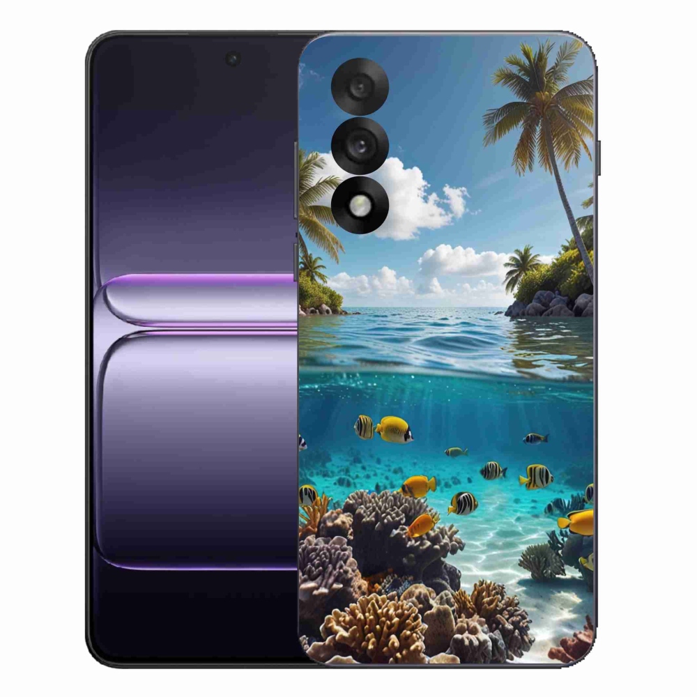Gelový kryt mmCase na One Plus Nord 5 - mořský svět 4