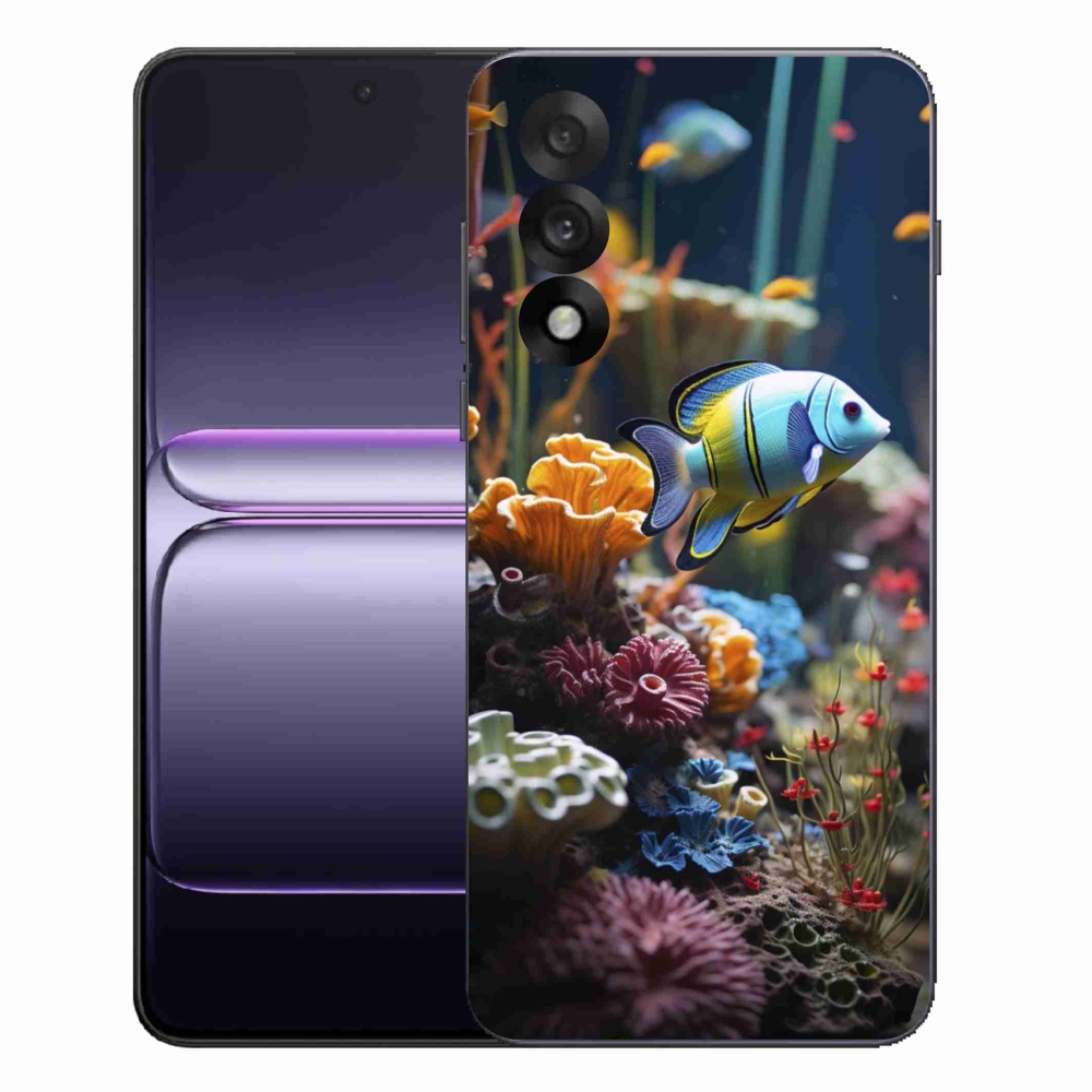 Gelový kryt mmCase na One Plus Nord 5 - mořský svět 5