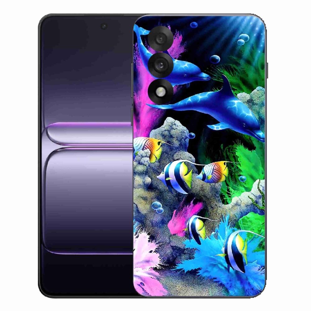 Gelový kryt mmCase na One Plus Nord 5 - mořský svět