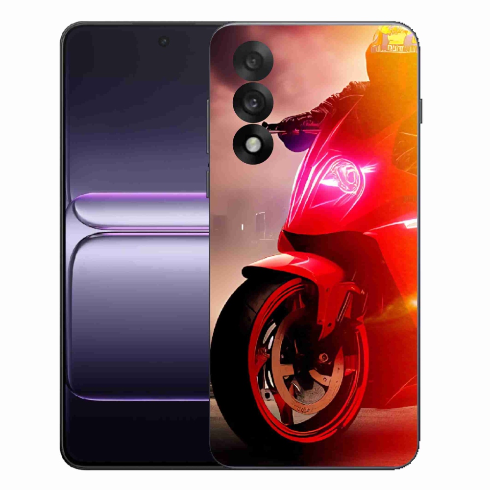 Gelový kryt mmCase na One Plus Nord 5 - motorka