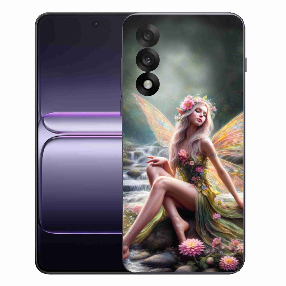 Gelový kryt mmCase na One Plus Nord 5 - motýlí žena 1