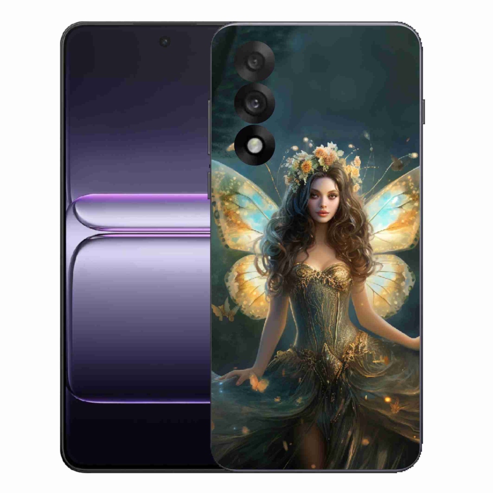 Gelový kryt mmCase na One Plus Nord 5 - motýlí žena