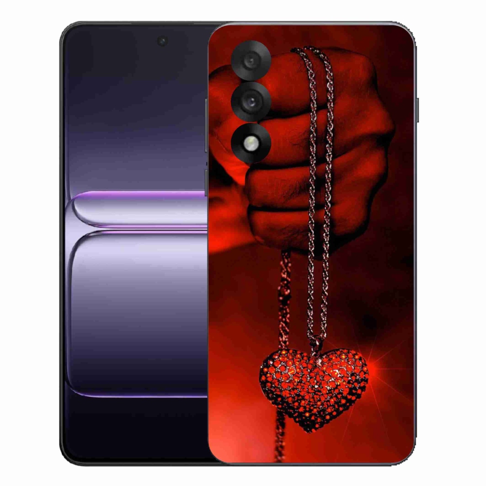 Gelový kryt mmCase na One Plus Nord 5 - náhrdelník
