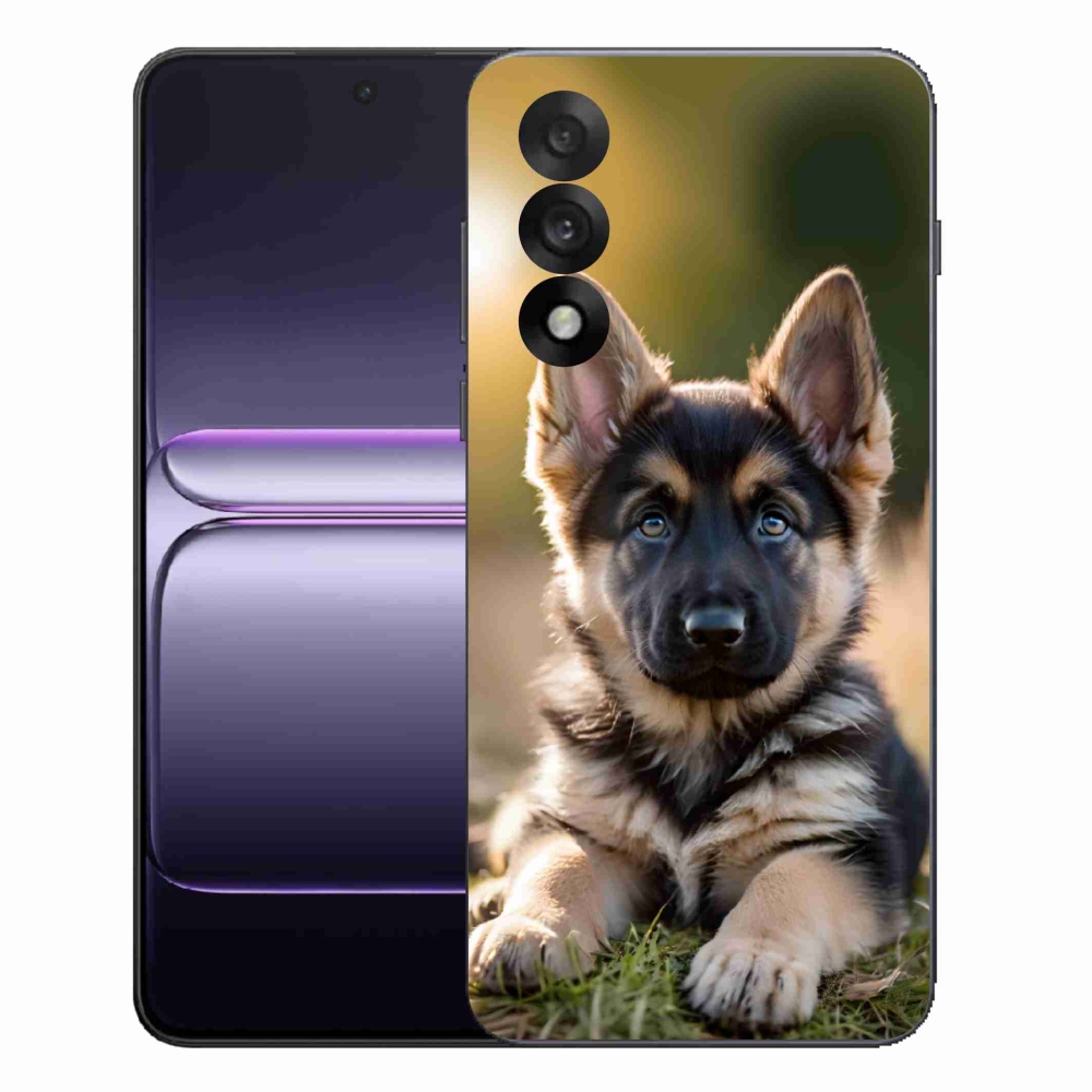Gelový kryt mmCase na One Plus Nord 5 - německý ovčák v přírodě