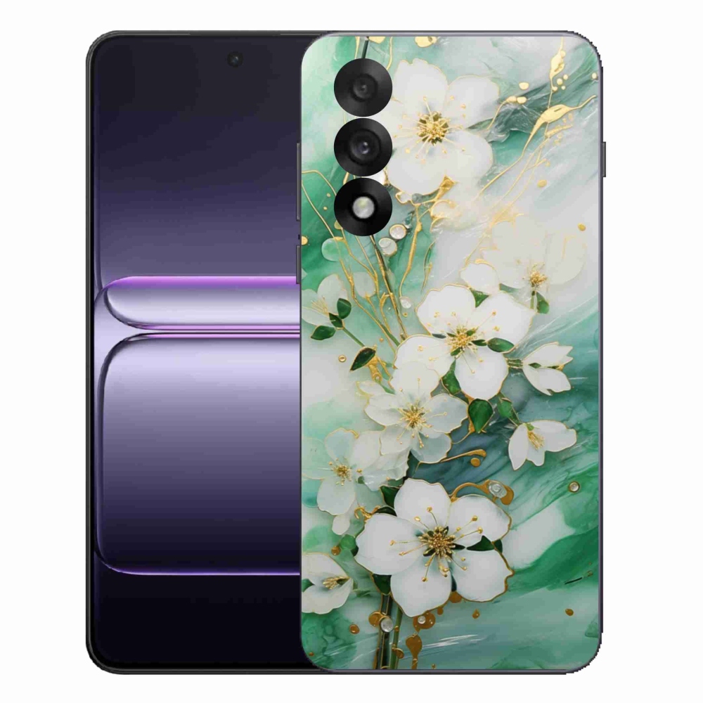 Gelový kryt mmCase na One Plus Nord 5 - něžné květy