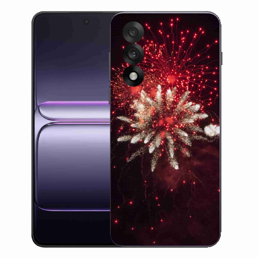 Gelový kryt mmCase na One Plus Nord 5 - ohňostroj
