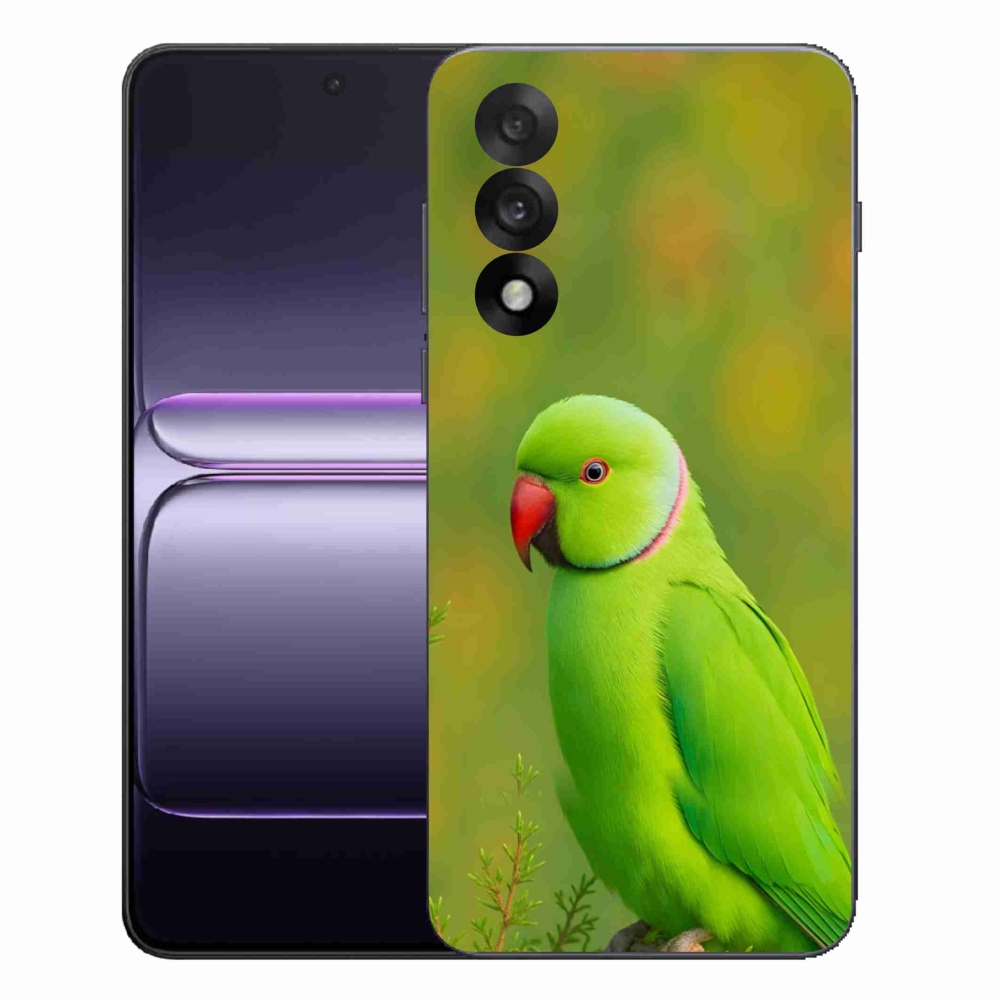 Gelový kryt mmCase na One Plus Nord 5 - papoušek alexandr 2