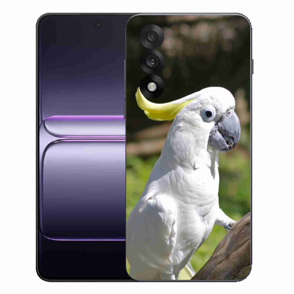 Gelový kryt mmCase na One Plus Nord 5 - papoušek kakadu 2