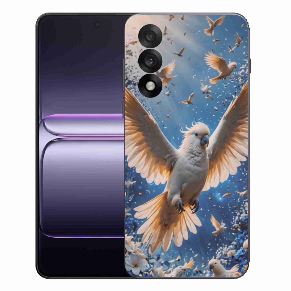 Gelový kryt mmCase na One Plus Nord 5 - papoušek kakadu