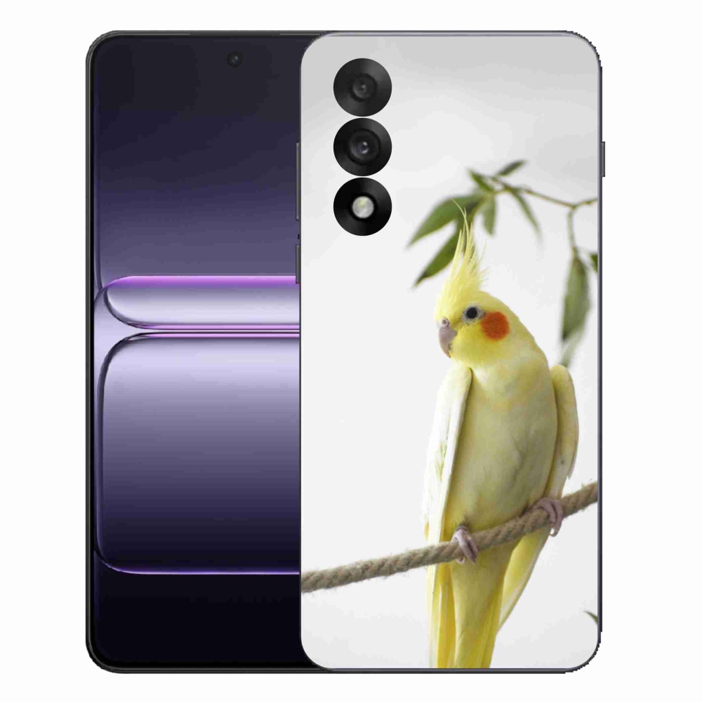 Gelový kryt mmCase na One Plus Nord 5 - papoušek korela chocholatá