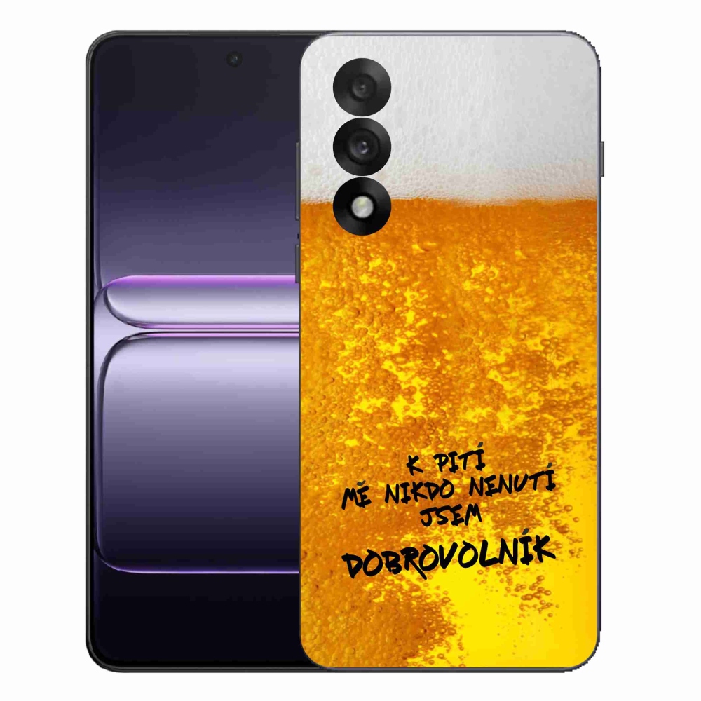 Gelový kryt mmCase na One Plus Nord 5 - pivní motiv 4